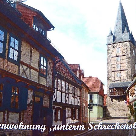 Ferienwohnung unterm Schreckensturm Quedlinburg Exterior foto