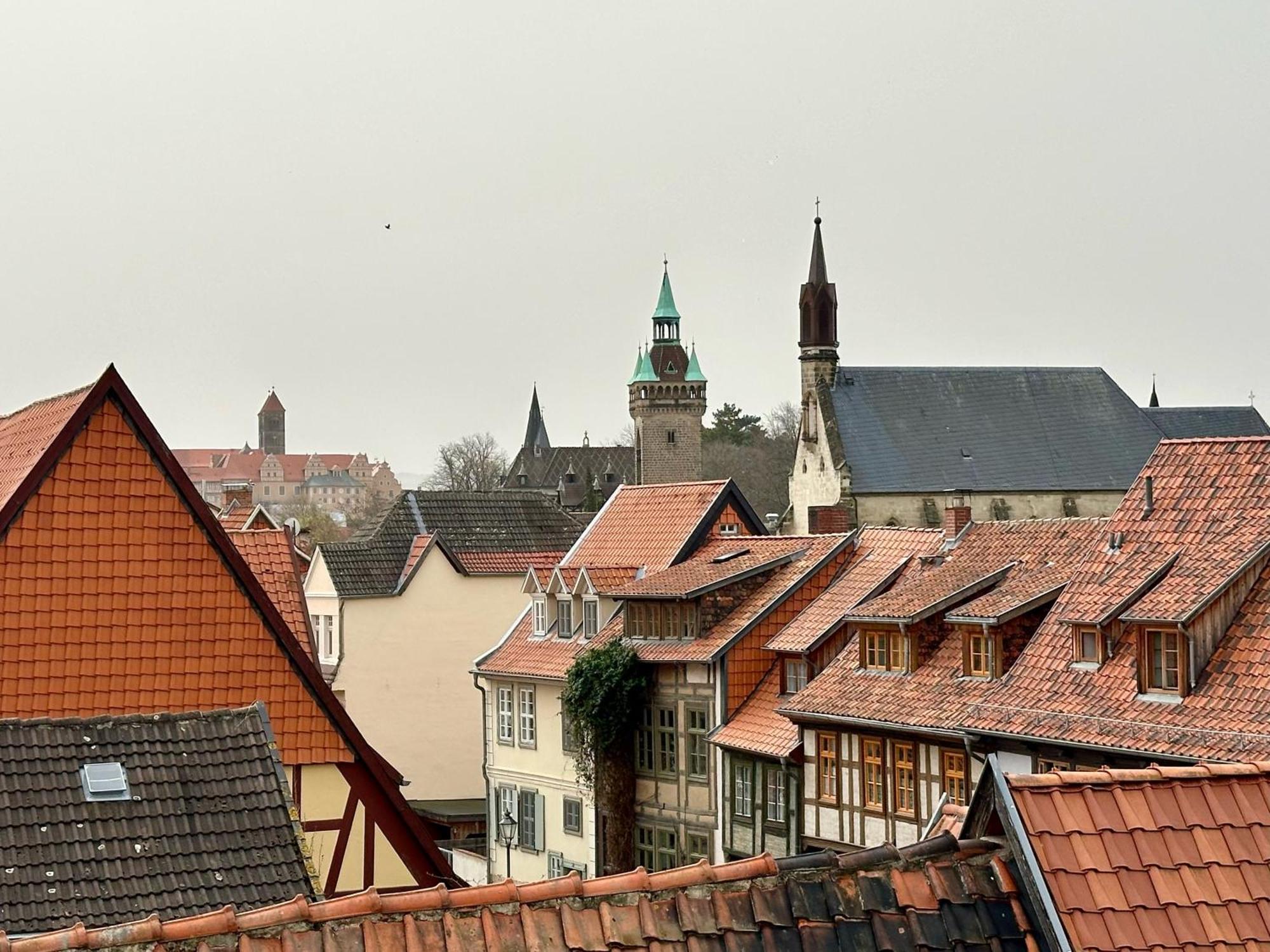 Ferienwohnung unterm Schreckensturm Quedlinburg Exterior foto